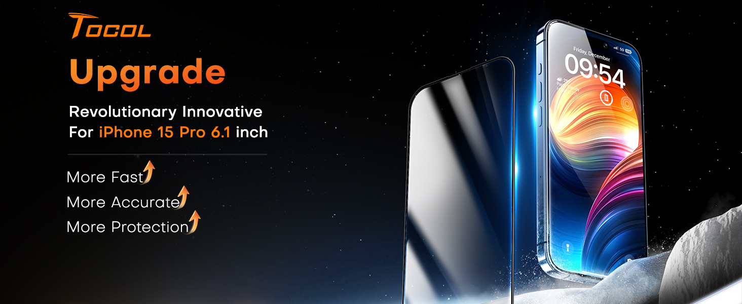 iPhone 15 pro screen protector