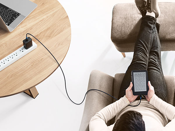 usb micro to usb c cable with reinforced braided jacket for durability and secure connection