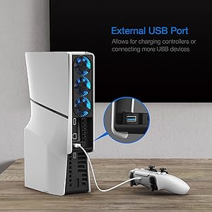 juspro cooling fan for ps 5 slim