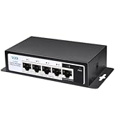 VJB 5 Port Gigabit Ethernet Easy Smart Managed Switch, Home Network Hub, Office Ethernet Splitter...