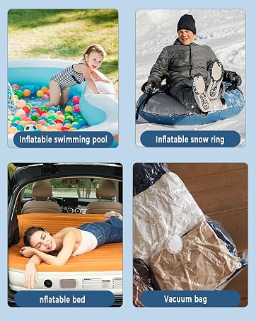 quick-fill electric air pump electric pool pump pump for snow tube inflatable pump for pool floats
