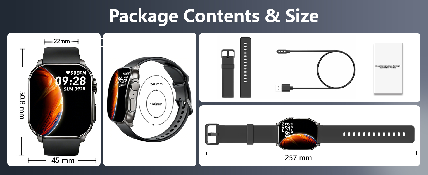 2.01&amp;#34; AMOLED Curved Display Fitness Tracker