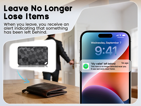 find my wallet card