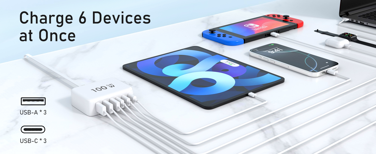 multiple charger station