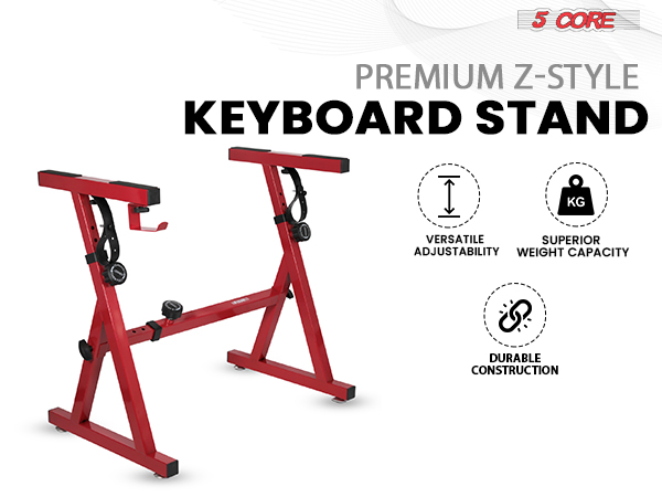 keyboard stand z style piano stands adjustable height heavy duty electric digital synthesizer