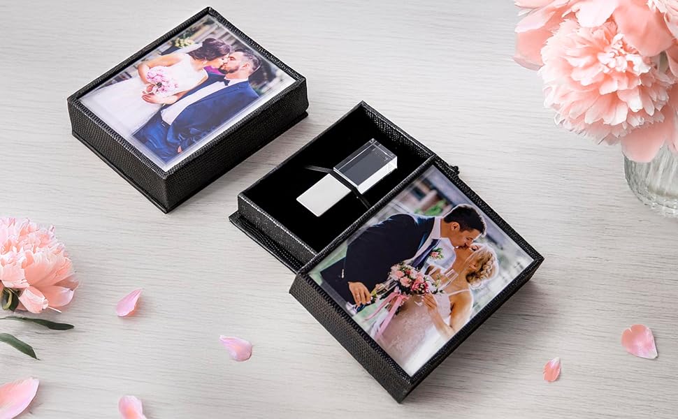 Elite Flash Drive Box with Photo