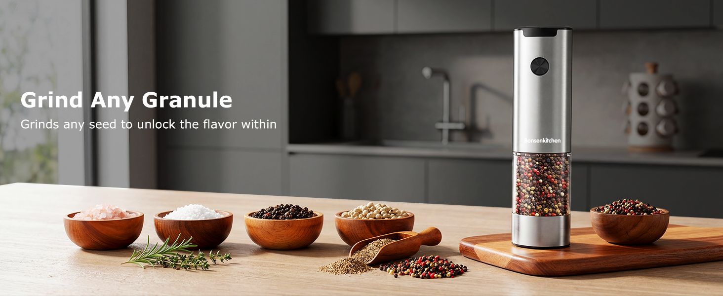 Salt and Pepper Grinder Set