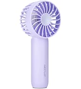 Nezylaf Mini Handheld Fan,Portable Fan Rechargeable with 3 Speeds,Travel Essential Summer Accesso...