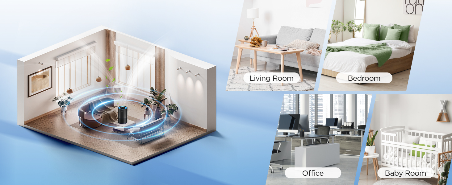 air purifiers for home large room pet True HEPA Air Purifier Large Room bedroom air purifiers