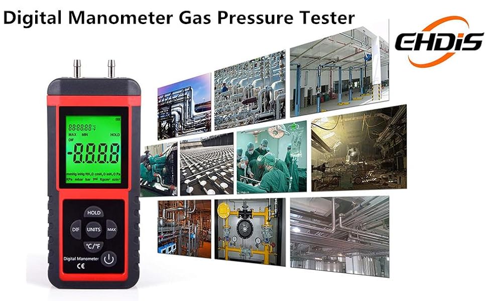 manometer,air pressure manometer,gas pressure tester,digital gas manometer,digital manometer