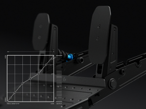Logitech G RS Pedals - Sim Racing Pedals with 75 kg Load Cell Brake