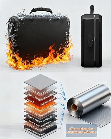 fire safe document box