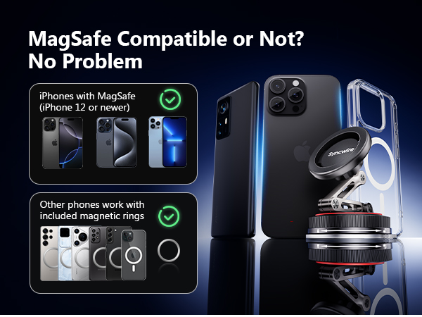 magnetic car phone holder