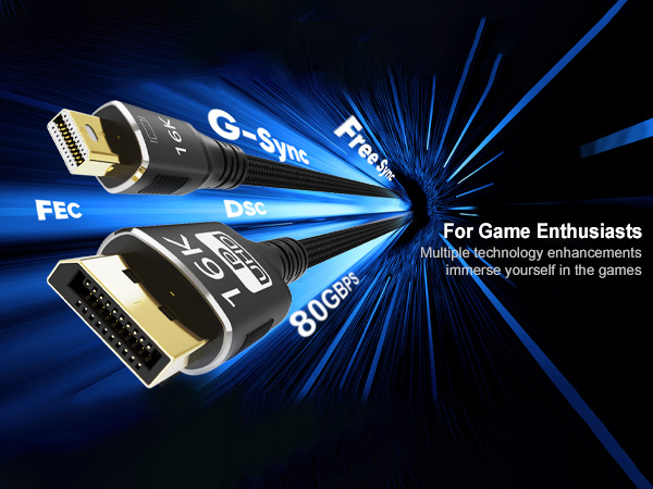 mini displayport to dp cable