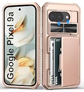BXYJY for Google Pixel 9a Case Wallet with Card Holder (4-5 Cards), Military Grade Drop Proof, Sl...