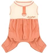 TENGZHI Dog Pajamas Small Dog Shirt Clothes for Girls Boys Cute Puppy Cat Outfits Onesies with Le...
