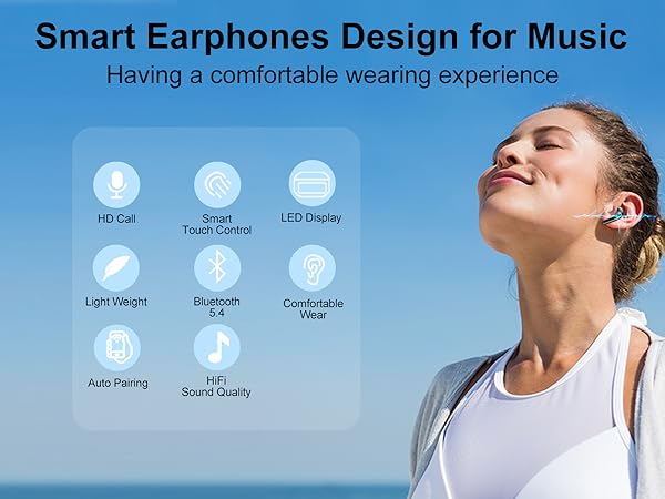 earbud with touch screen