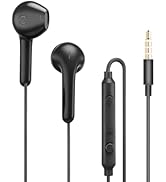 MAS CARNEY 3.5mm Jack for Apple Earbuds Wired, Universal Comfort Fit with Mic for iPhone, Samsung...