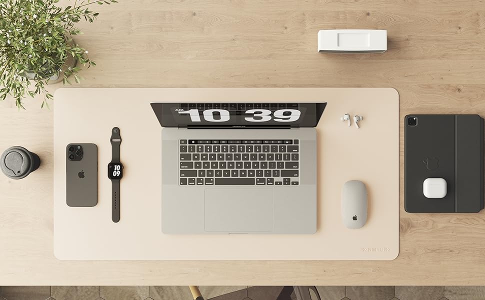 extra large mouse pad for desk;xl mouse pad;beige desk mat