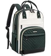 Laptop Backpack for Women Work Bag - 15.6 inch Travel Backpack with USB Charger Business Computer...