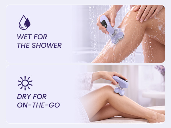 wet dry shaver for women