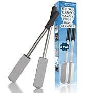 2 Pack Pumice Stone for Toilet Cleaning,16.14In Extra Long Handle Toilet Pumice Stone Toilet Bowl...