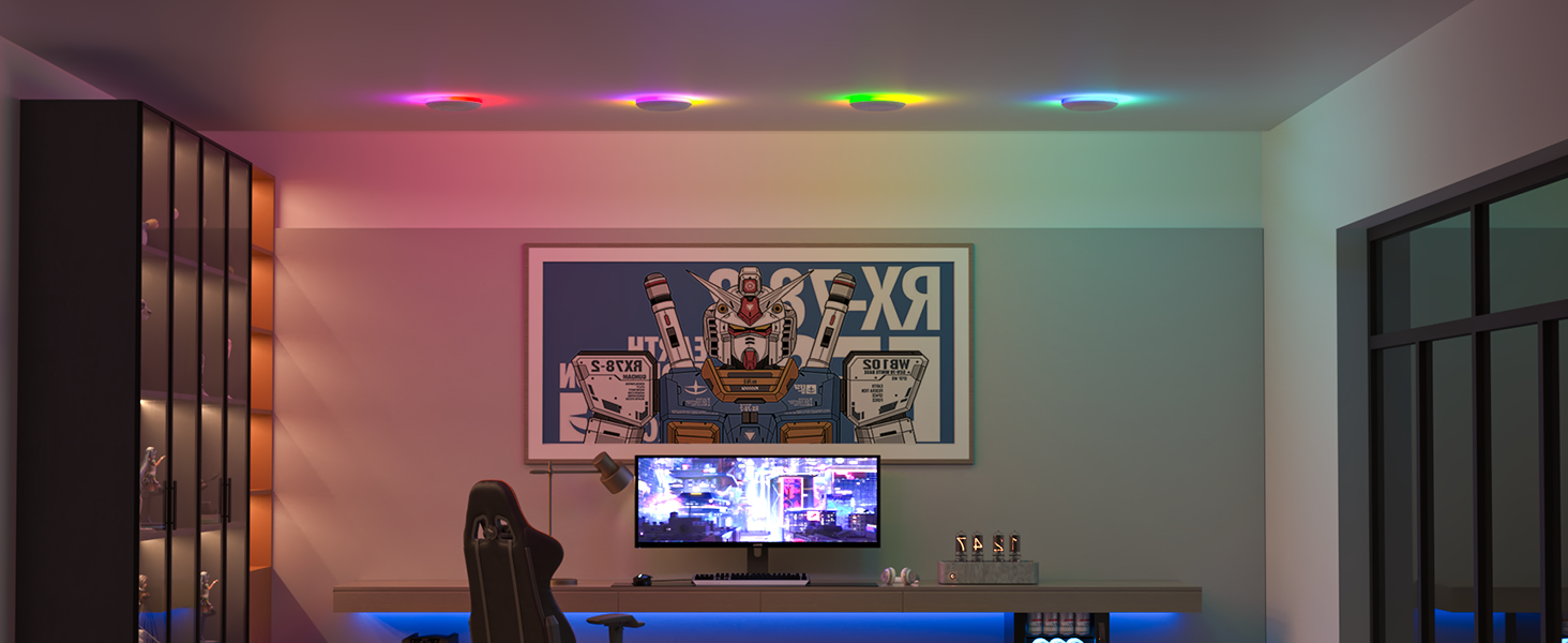 RGBAI Disk Light