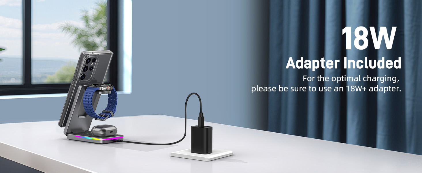 Adapter required &amp;amp;gt;18W