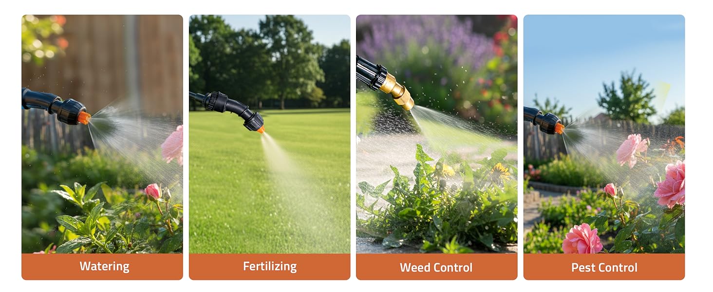 sprayer battery powered garden lawn rechargeable chemical weed yard herbicide fertilizer cordless 