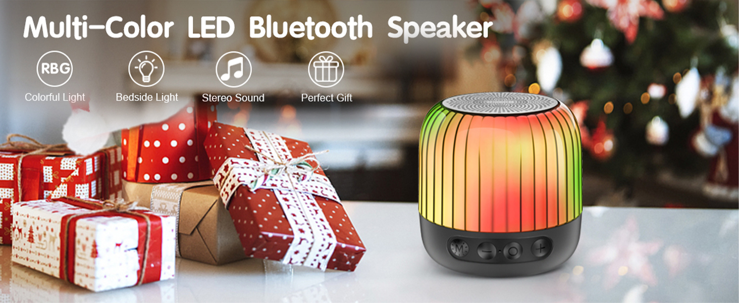 Night Light Bluetooth Speaker