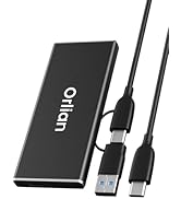 Orlian 500GB External Portable SSD Solid State Drive USB 3.1 Gen 2 Up to 500MB/s High-Speed Solid...