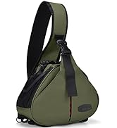 CADeN Camera Bag Sling Backpack Camera Case Waterproof with Rain Cover Tripod Holder, Compatible ...