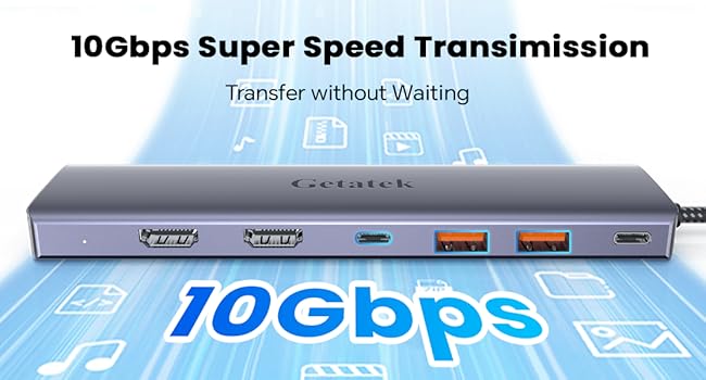 High Speed USB 3.2 Ports
