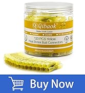 heat shrink butt connectors yellow