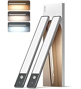 EZVALO Under Cabinet Lighting, 98 LED Rechargeable Motion Sensor Light Indoor, Magnetic Dimmable ...