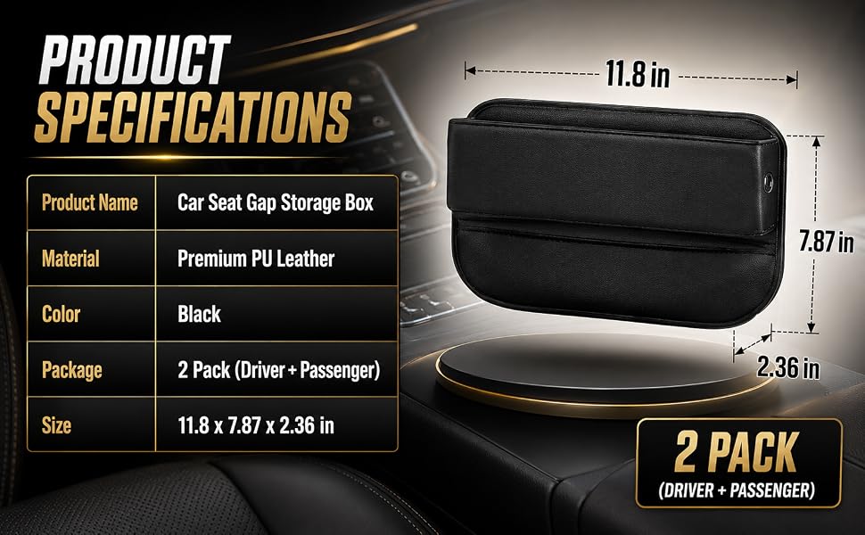 car seat gap plug