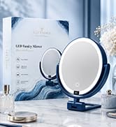 magnifying mirror with light