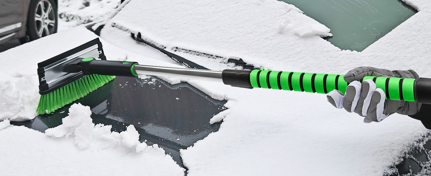 snow brush ice scraper