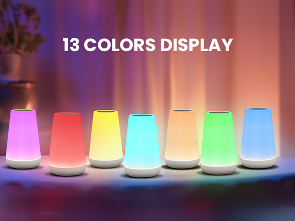 13 colors dispiay