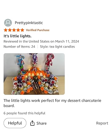 tea lights candles