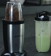 Greatogo Blenders for Kitchen &amp; Personal Use 11-Piece Set with 2 Stainless Steel Blades 3 Cups – ...