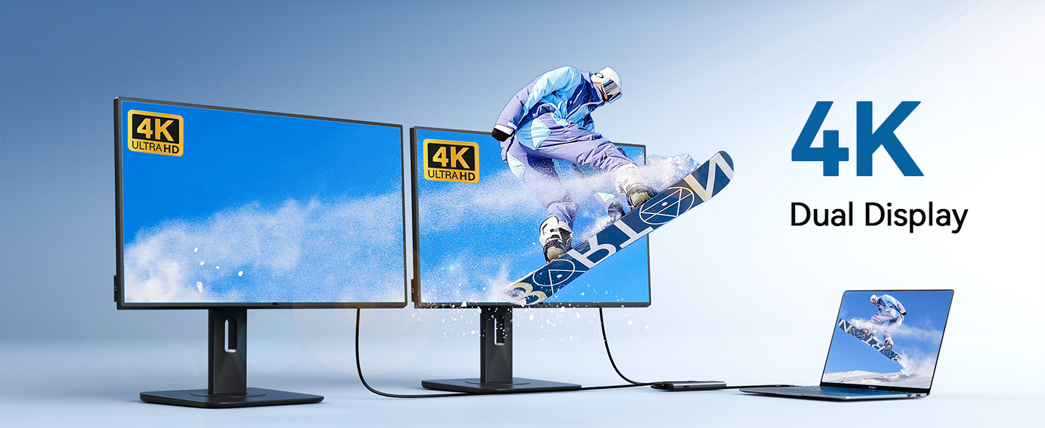 docking station dual monitor