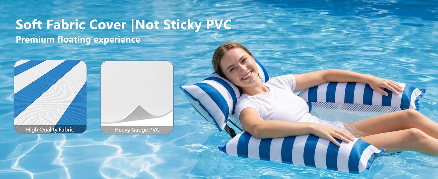 pool float lounger pool water chair floats adult floaty for adult pool accessories essentials