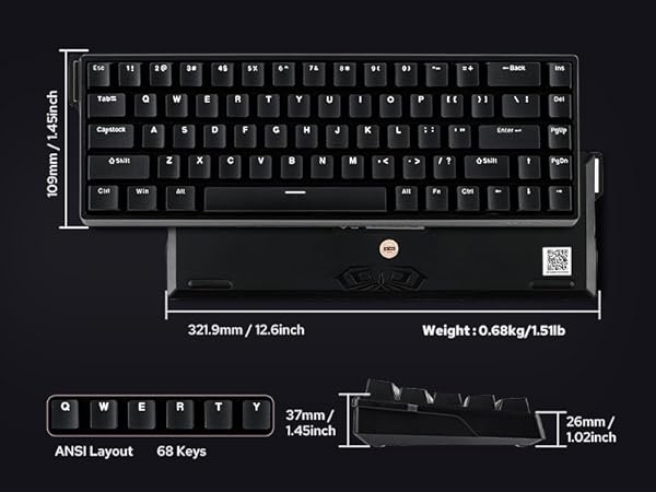 magnetic gaming keyboard