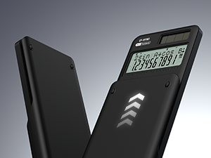 Scientific Calculators School Supplies, ROATEE 401 Functions 2-Line Display with Sliding Cover