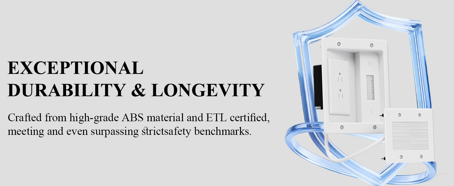 in-Wall TV Cable Management Kit