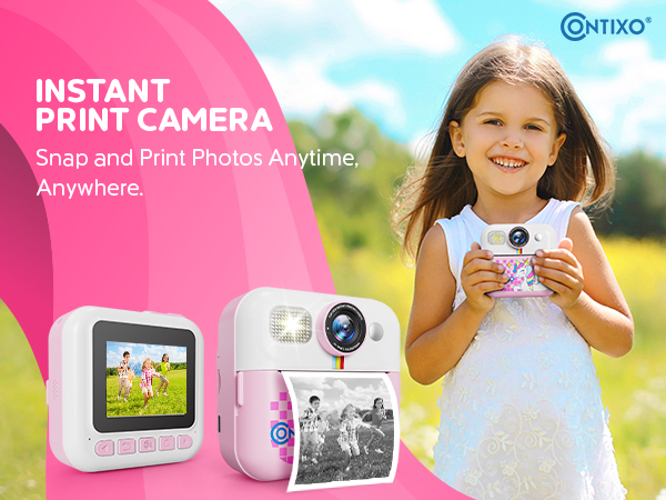 Contixo KC4 Girl's Instant Print Camera