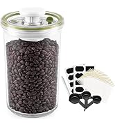 Coffee Canister, Coffee Containers, MISS BIG Coffee Vacuum Container for Keeping Fresh, Airtight ...