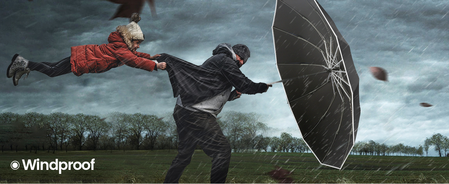 umbrellas for rain windproof