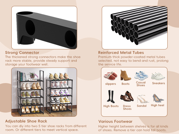shoe rack for small space